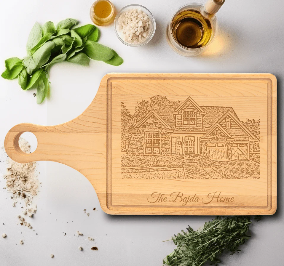 Custom Home Photo Paddle Board - Image 2