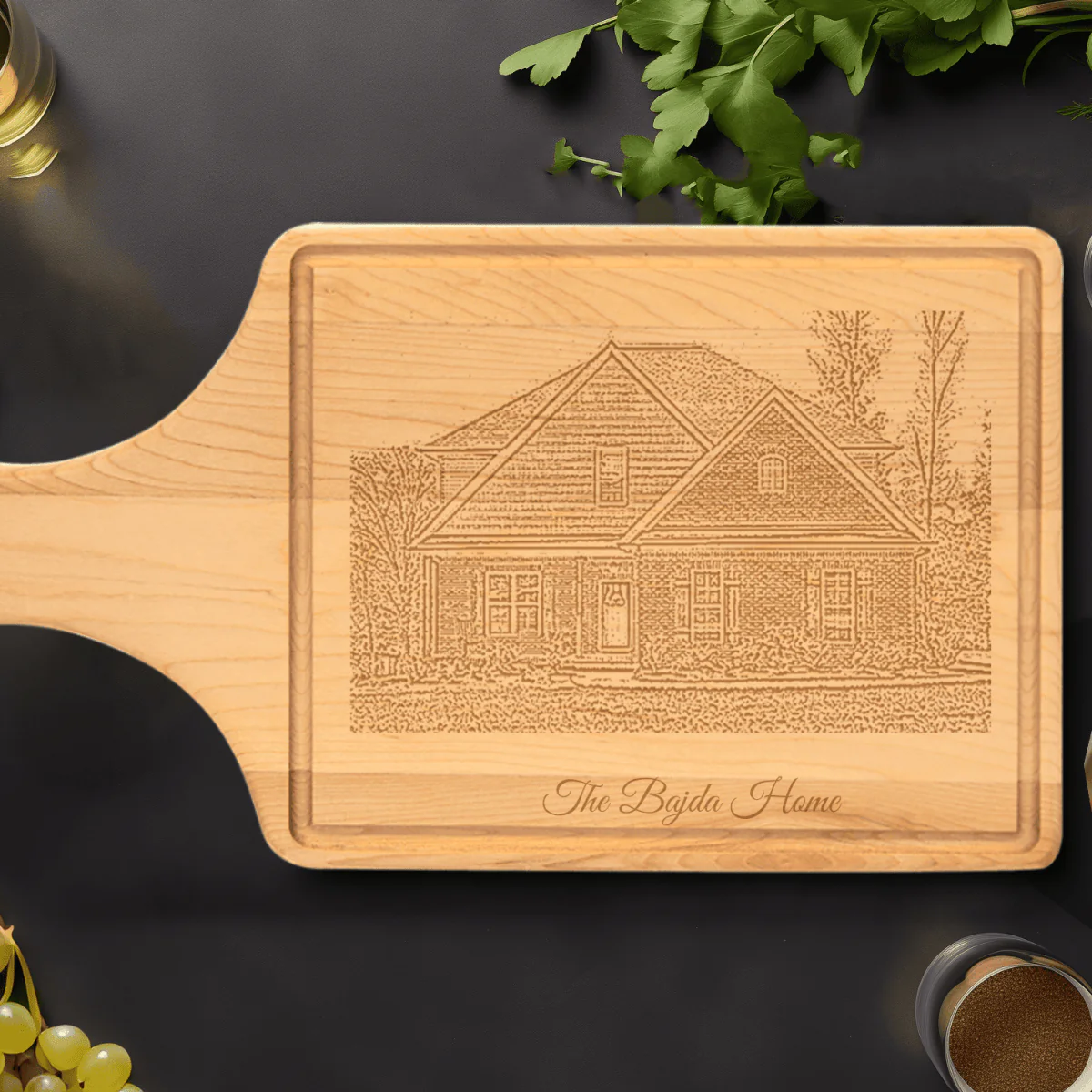 Custom Home Photo Paddle Board - Image 3