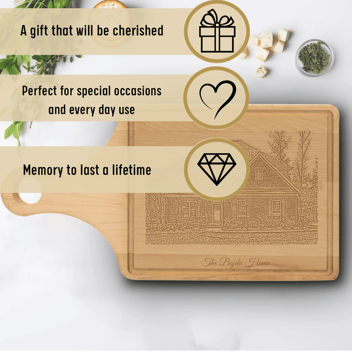 Custom Home Photo Paddle Board - Image 6