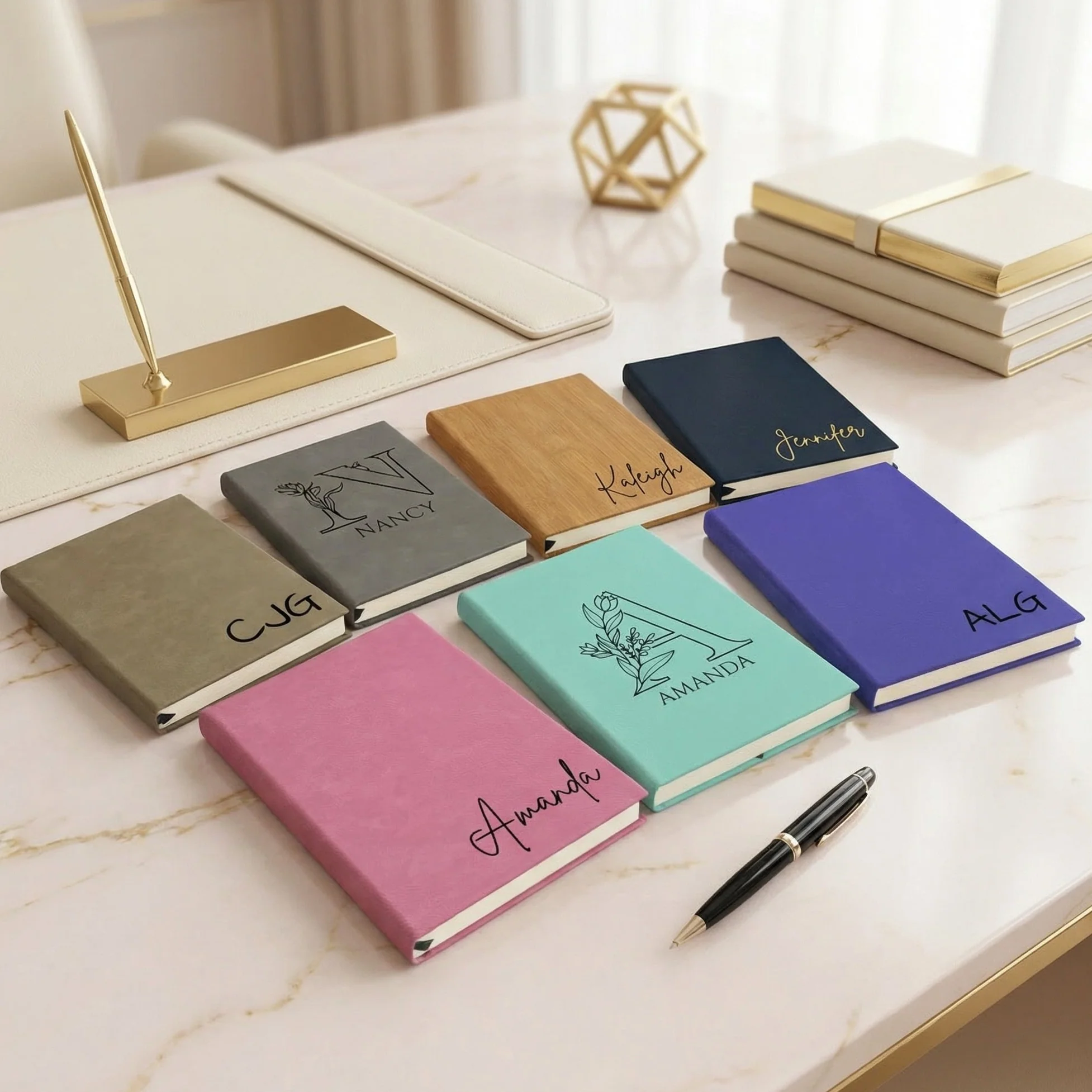 Bubbly Blossoms Personalized Journal