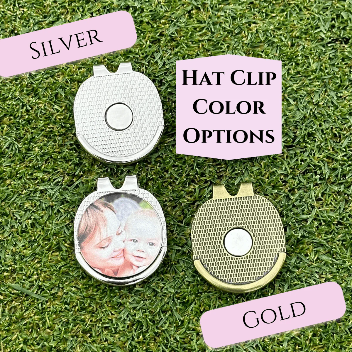 Custom Photo Ball Marker & Golf Hat Clip Set - Image 6