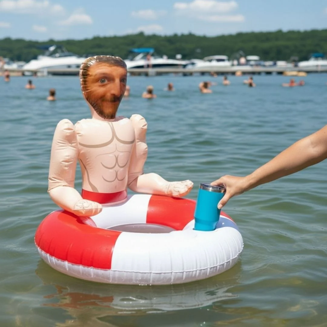 Funny Custom Photo Ring Float - Image 3