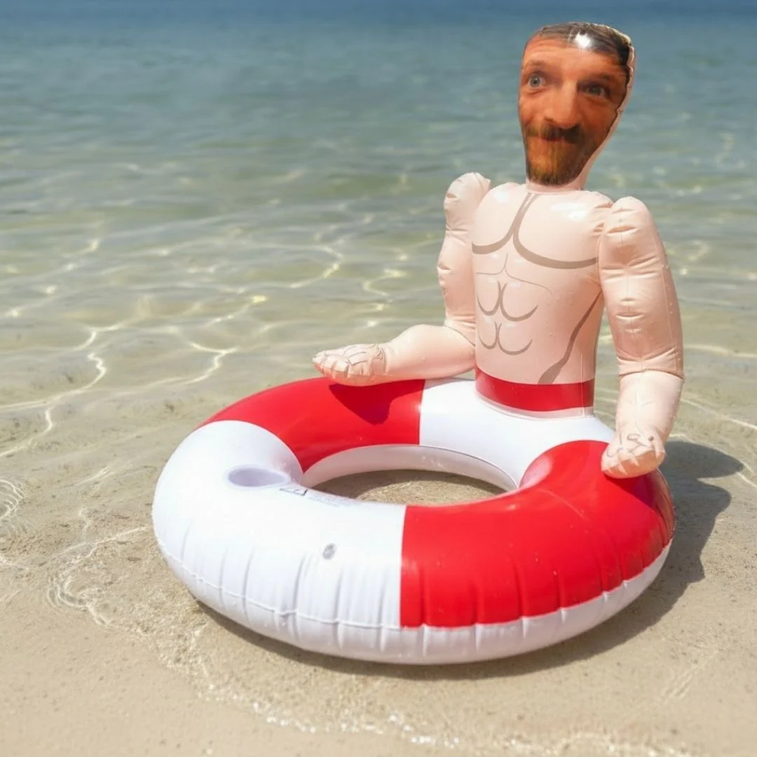 Funny Custom Photo Ring Float - Image 4