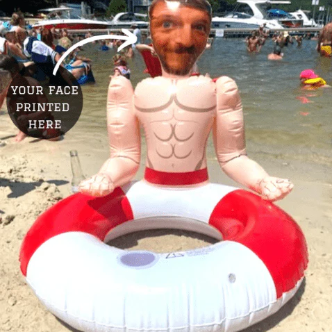 Funny Custom Photo Ring Float - Image 5