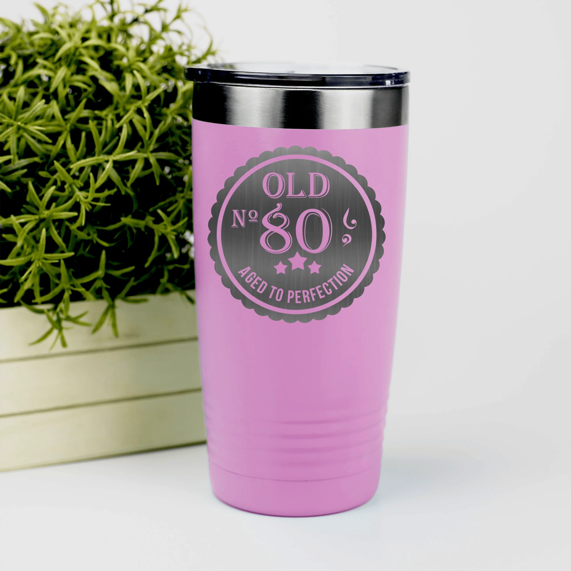 Eighty Aged To Perfection Tumbler - Image 4
