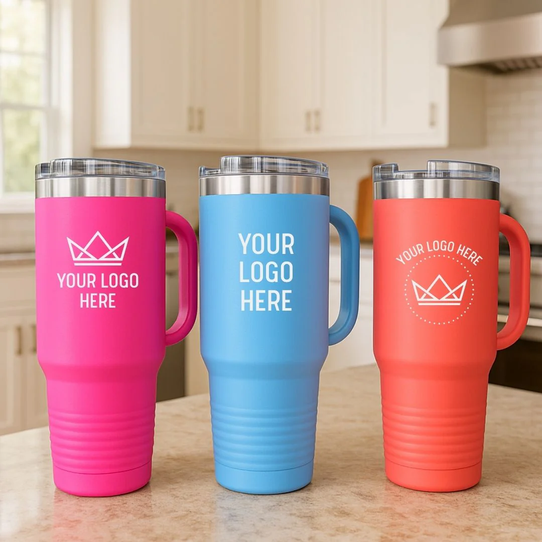 Custom Logo 40 oz. Tumbler
