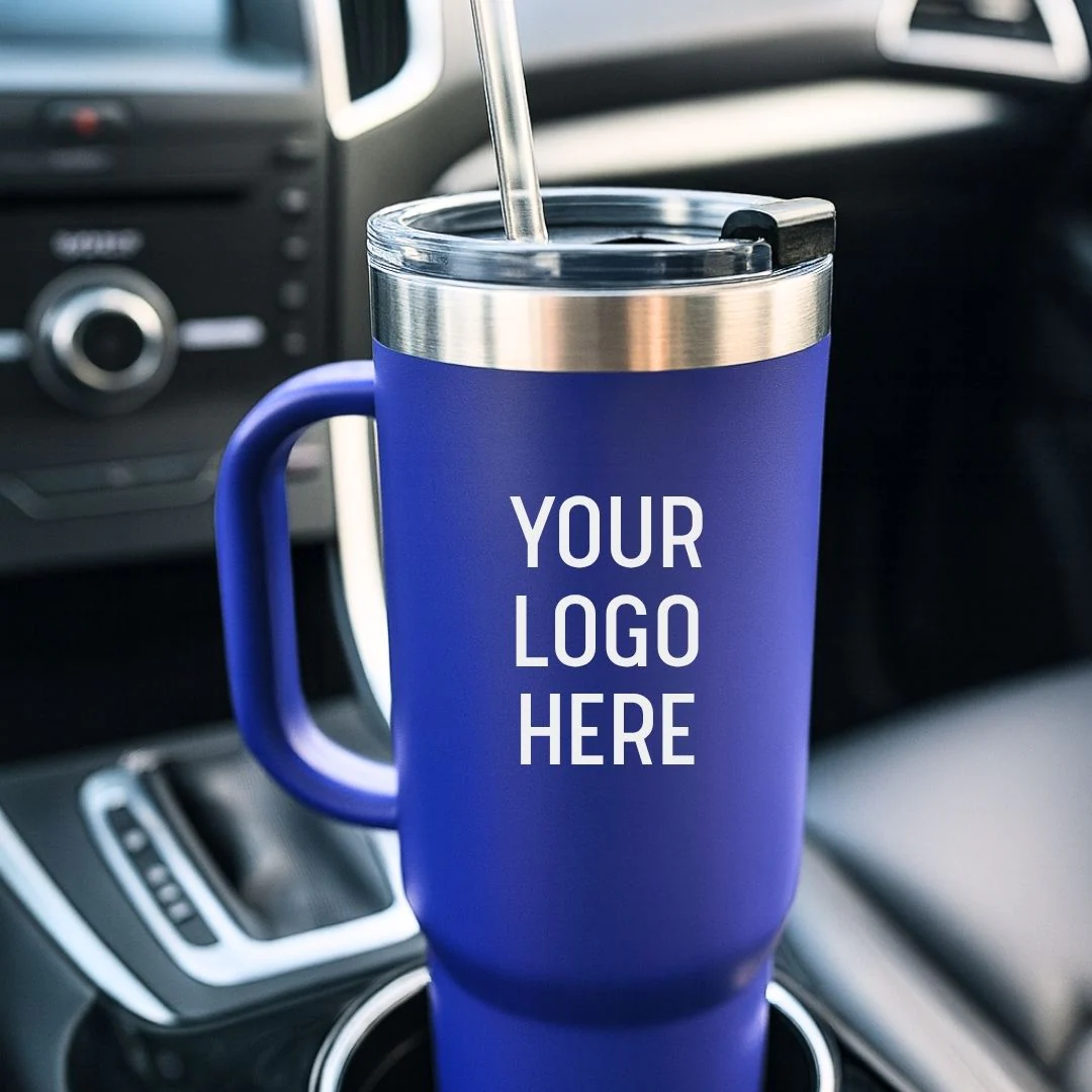 Custom Logo 40 oz. Tumbler - Image 3