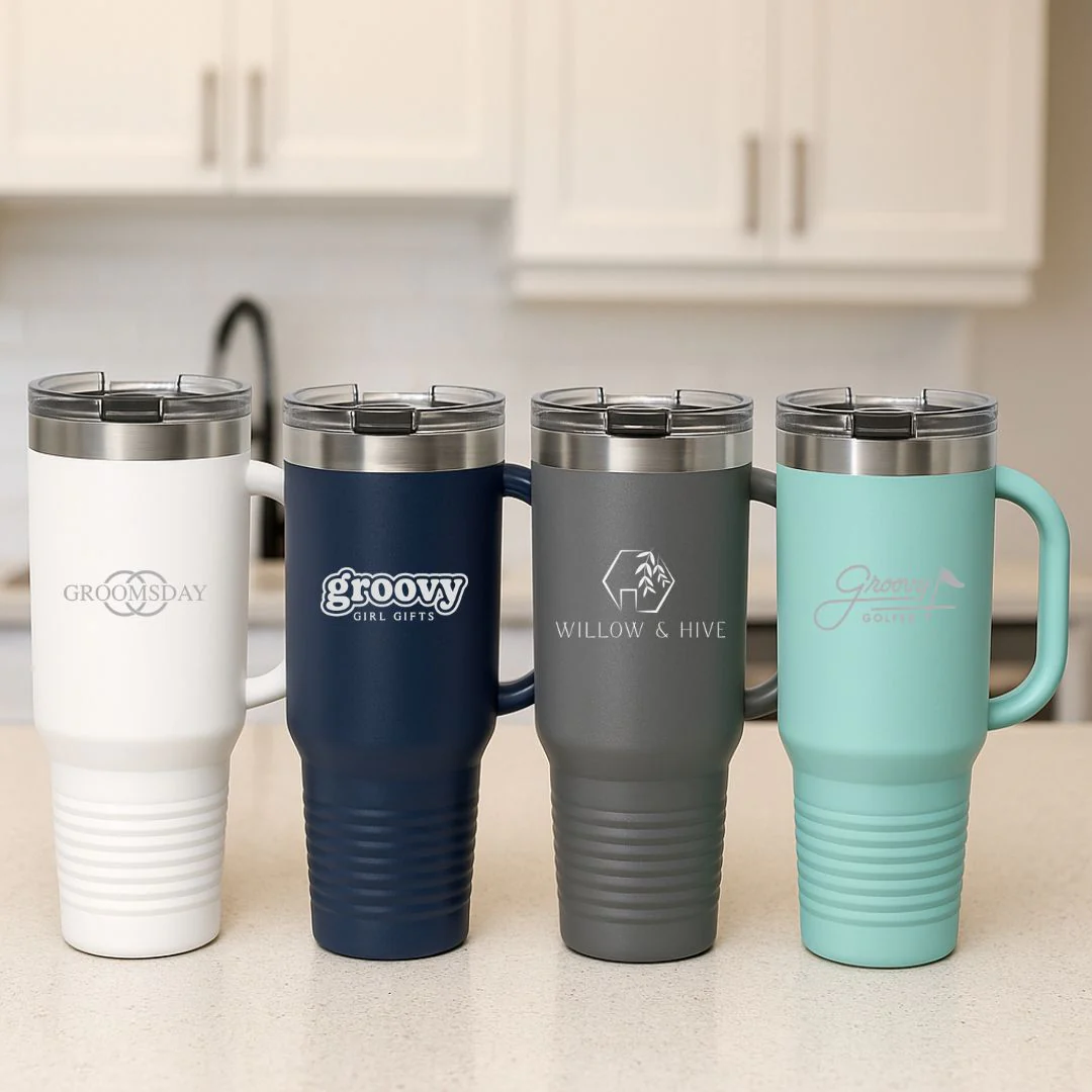 Custom Logo 40 oz. Tumbler - Image 6