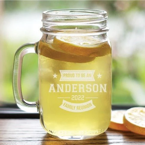 Family Fiesta Mason Jar