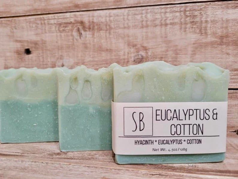 Eucalyptus Cotton Soap - Image 2