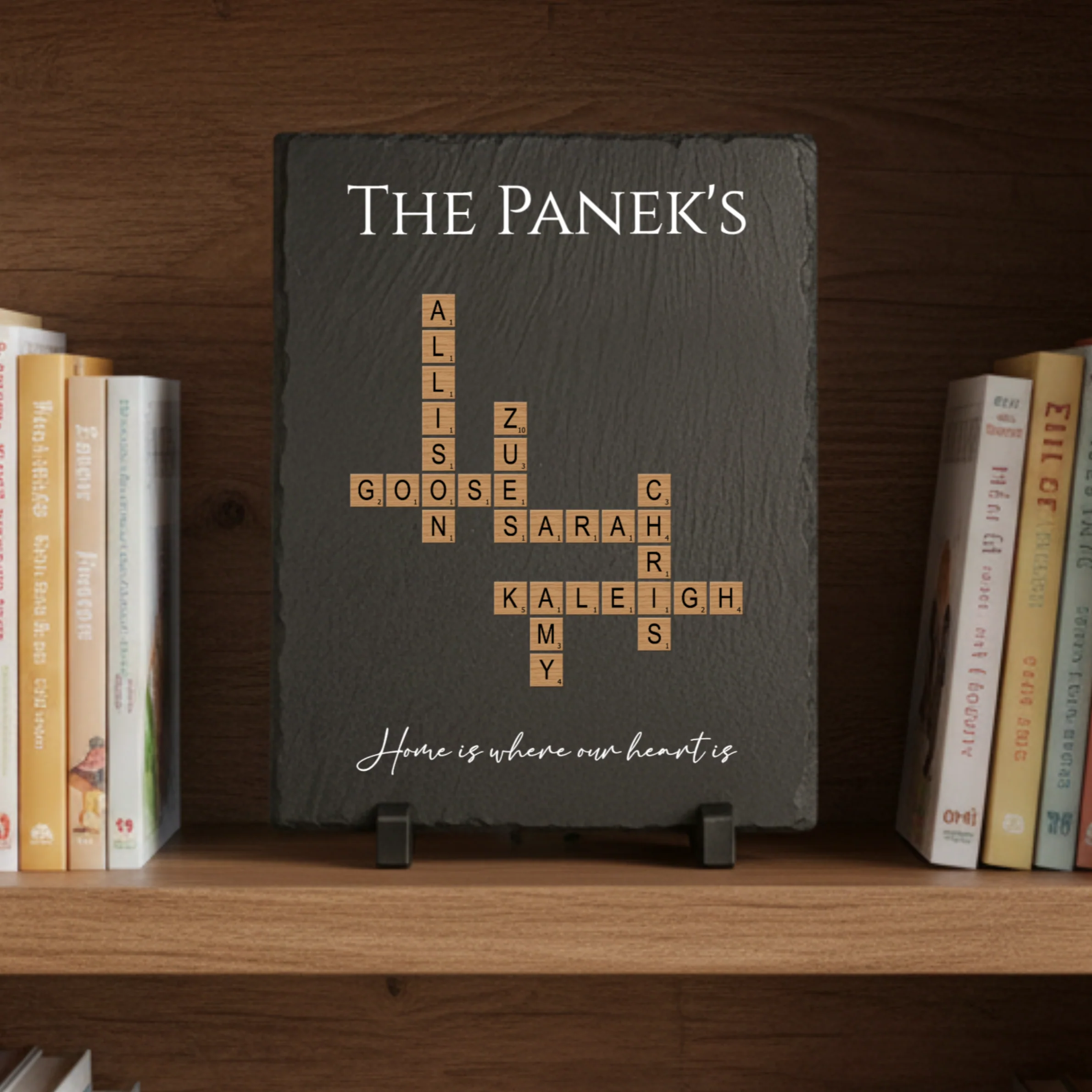Family Crossword Slate Plaque - Image 6