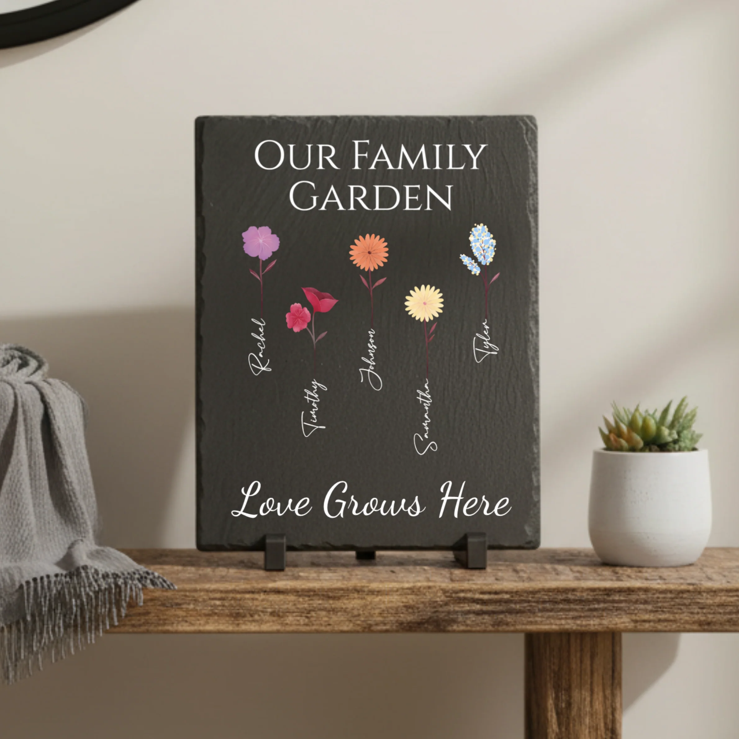 Family in Bloom Sign - Image 6