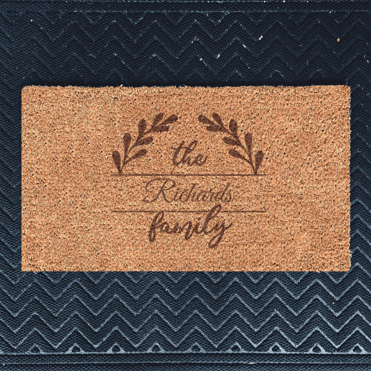 Family Vines Engraved Door Mat - Image 9