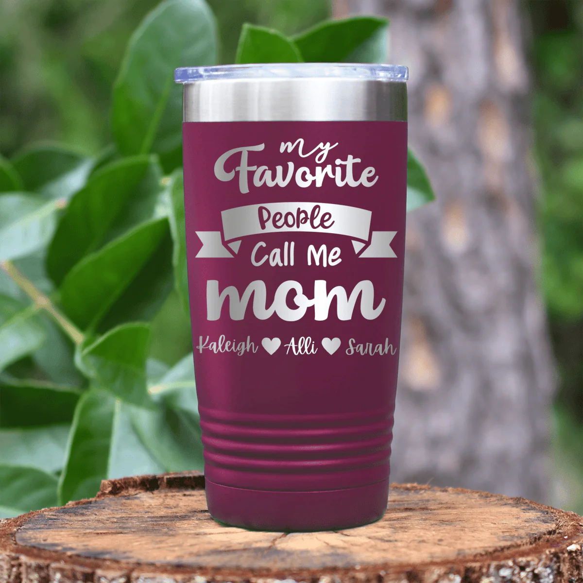 Favorite People Call Me Mom Tumbler - Image 12