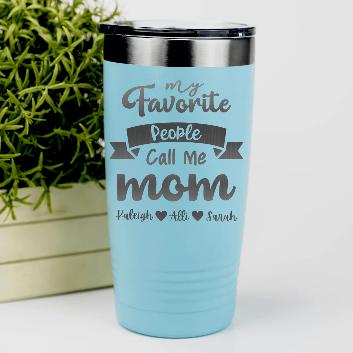 Favorite People Call Me Mom Tumbler - Image 5