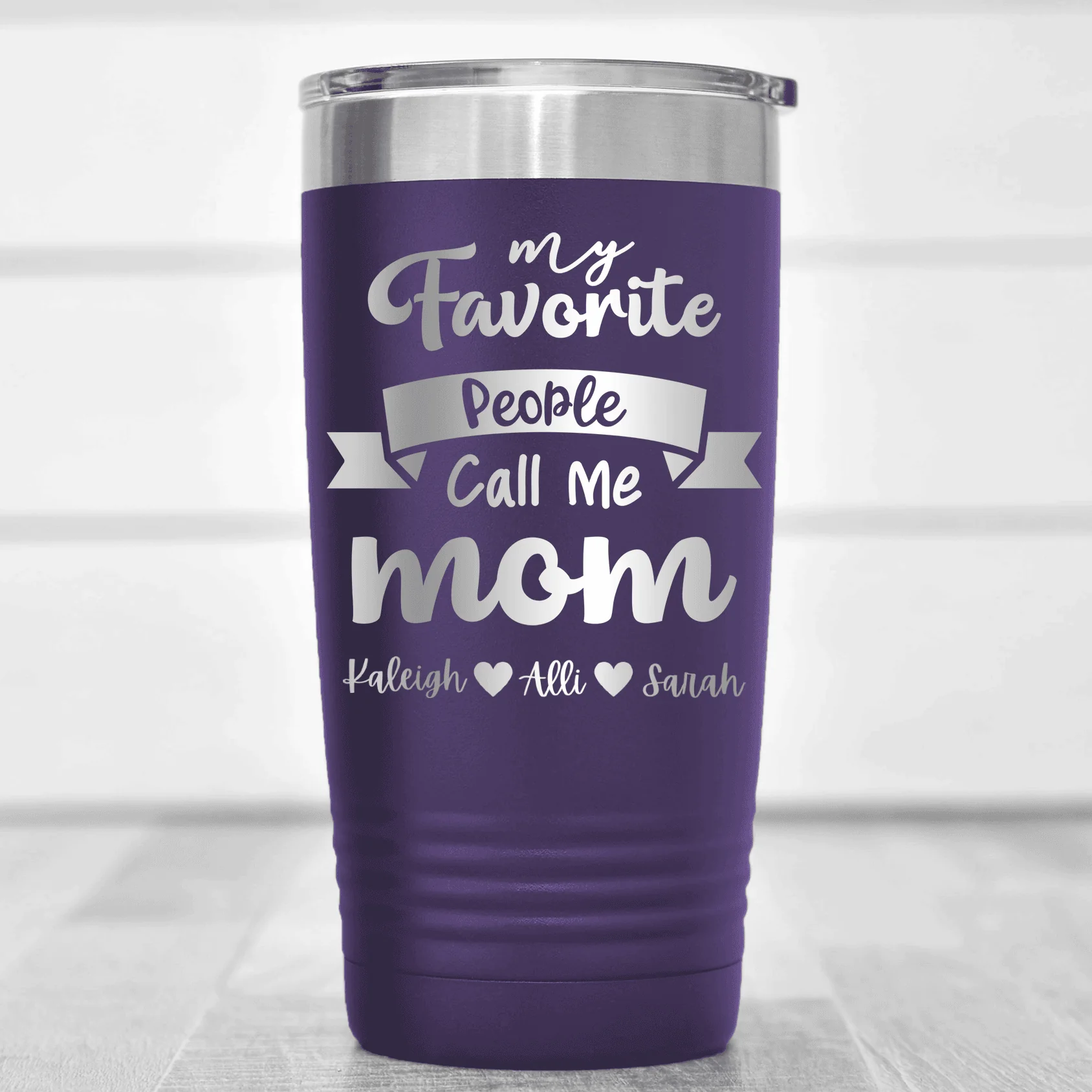 Favorite People Call Me Mom Tumbler - Image 8
