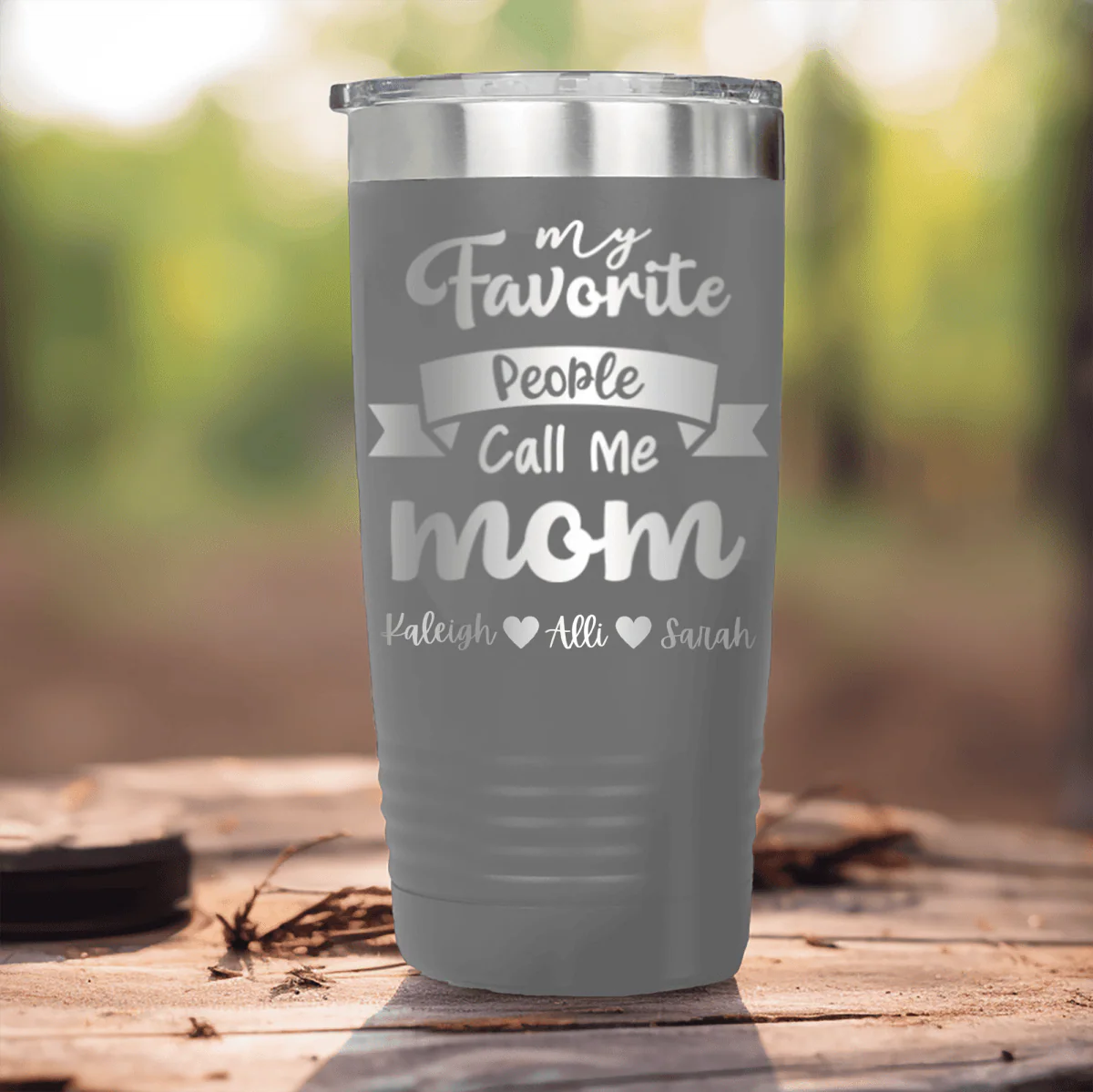 Favorite People Call Me Mom Tumbler - Image 9