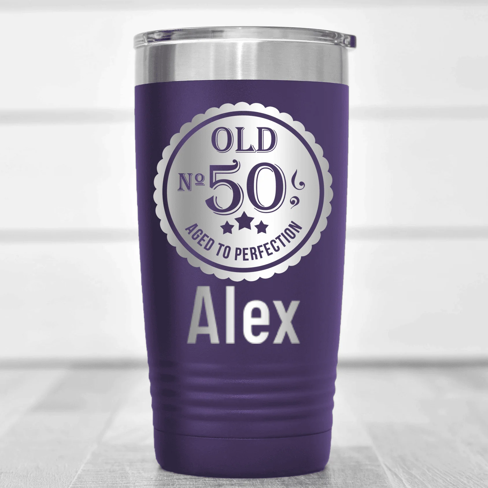 Fifty Aged To Perfection Tumbler - Image 12