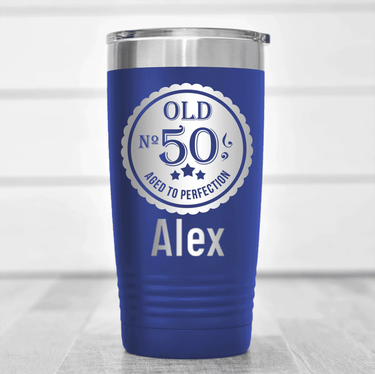 Fifty Aged To Perfection Tumbler - Image 7