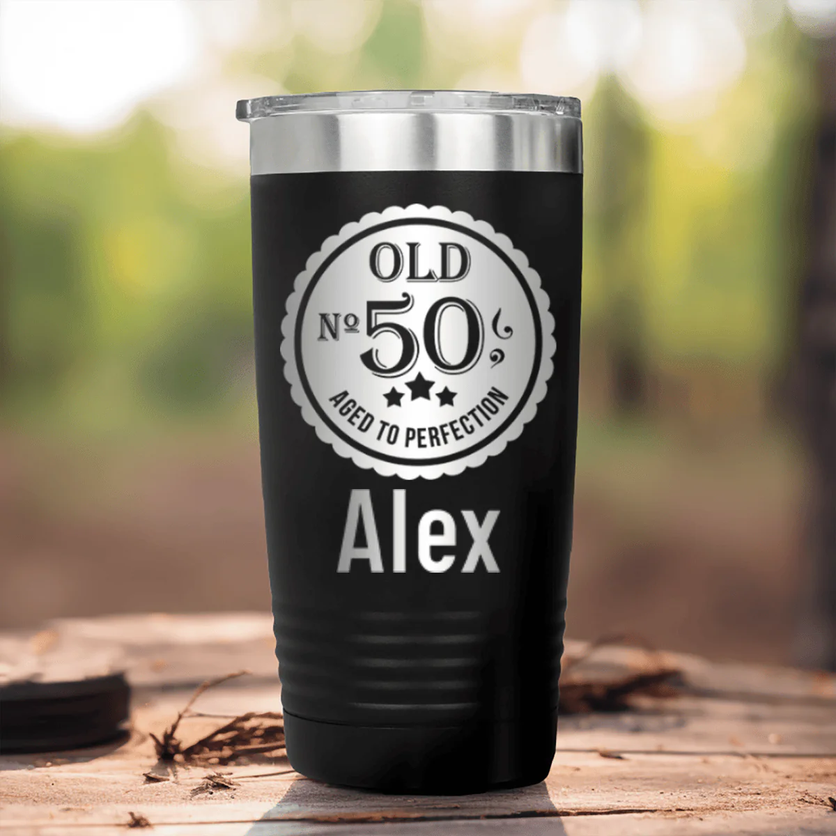 Fifty Aged To Perfection Tumbler - Image 8
