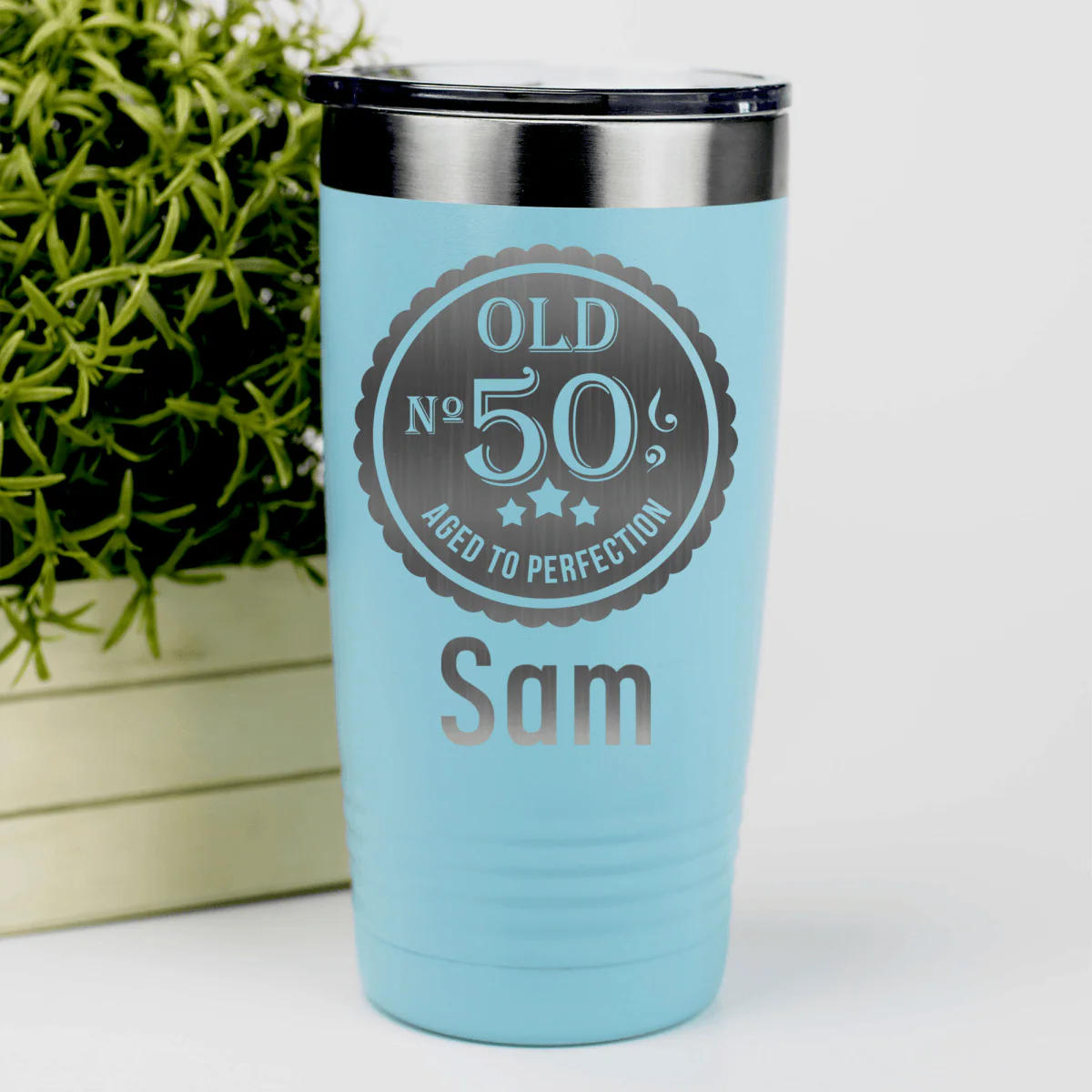Fifty Aged To Perfection Tumbler - Image 9