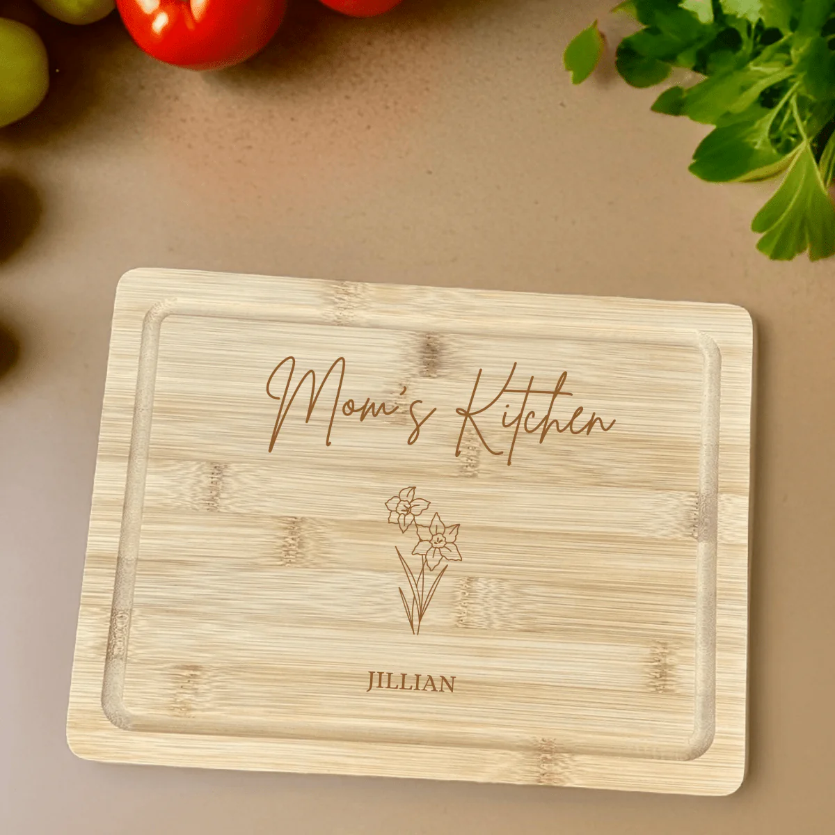 Floral Family Cutting Board - Image 5
