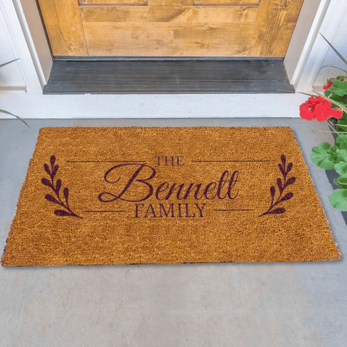 Flourishing Family Engraved Door Mat - Image 7