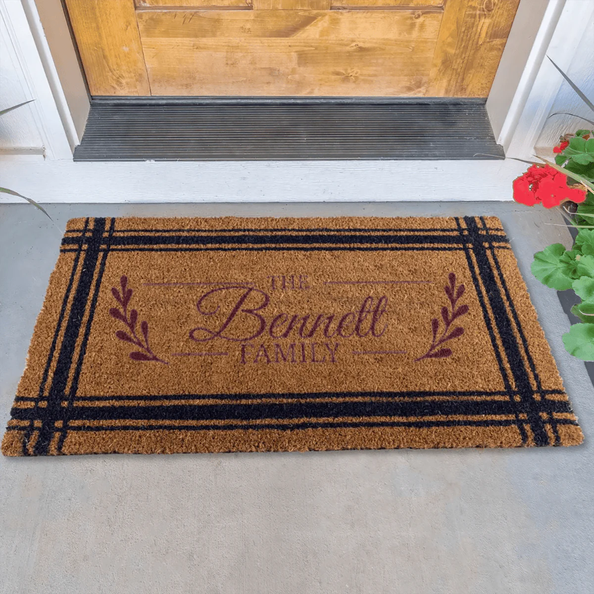 Flourishing Family Engraved Door Mat - Image 8