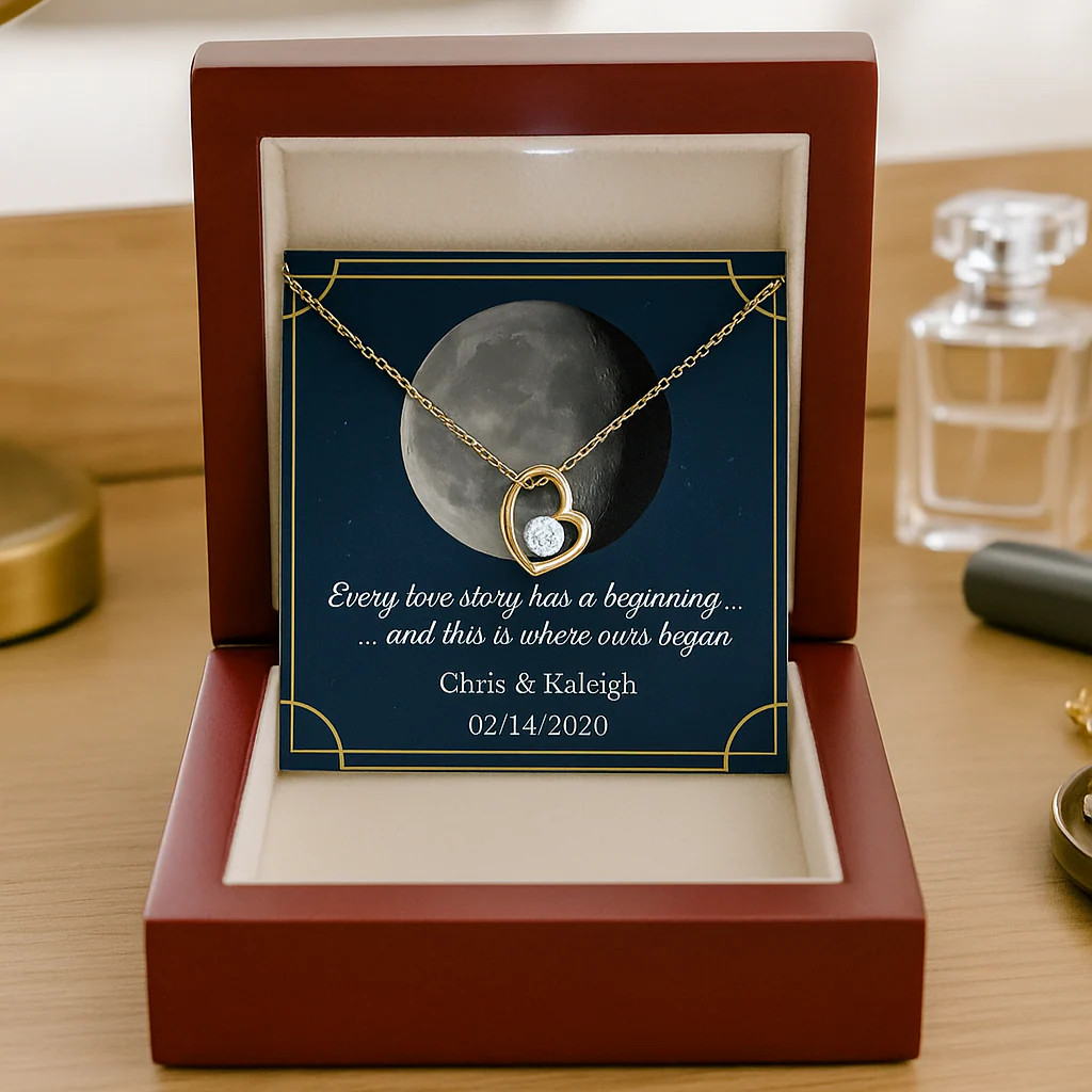 Love Under The Moon Necklace
