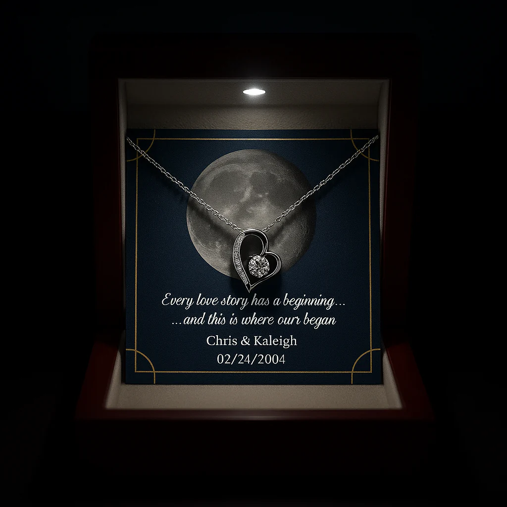 Love Under The Moon Necklace - Image 3