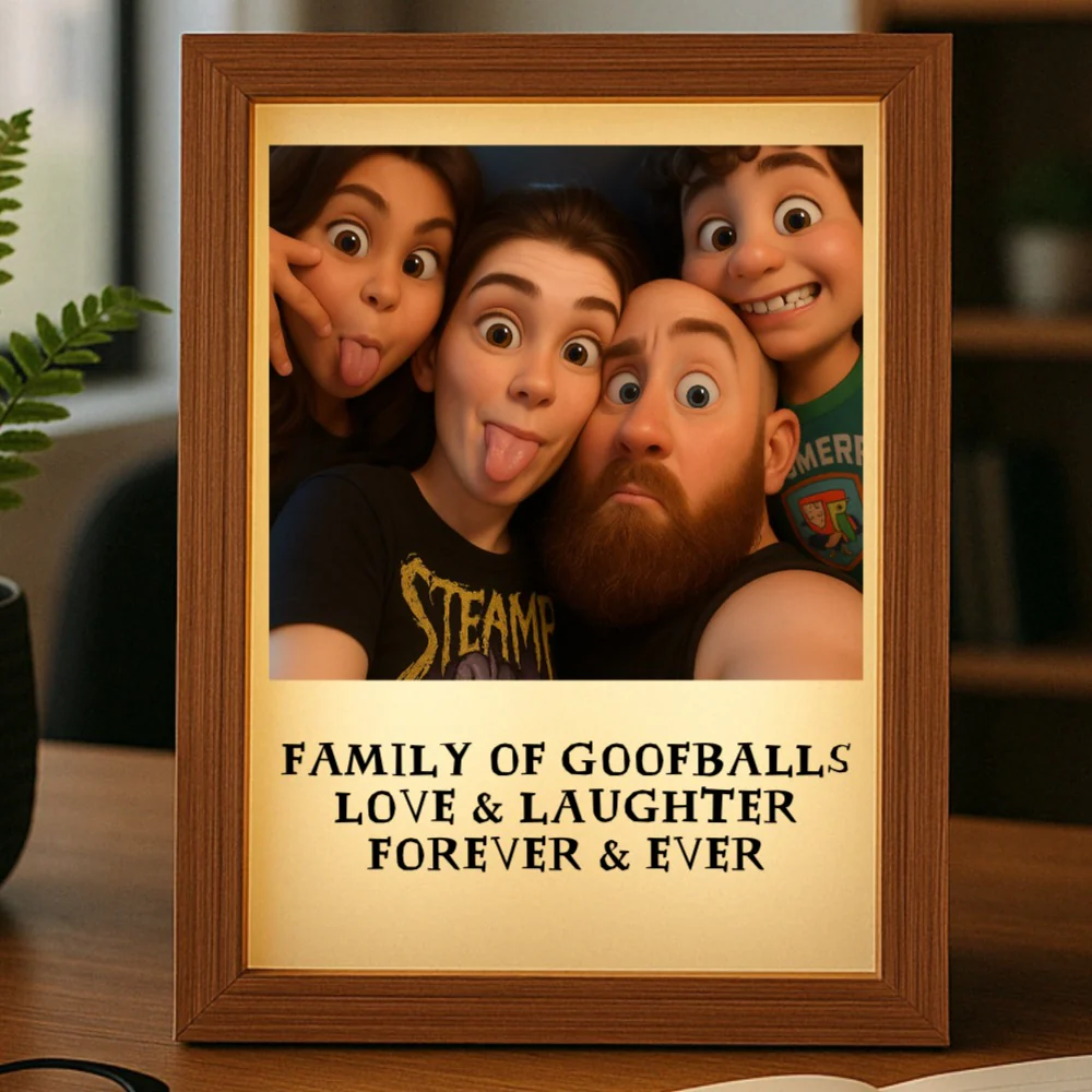 Custom Animated Family Photo Light Box - Image 9