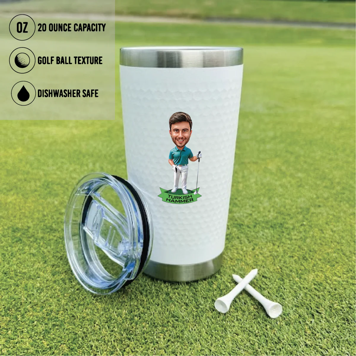 Fairway Fun Golf Tumbler - Image 10
