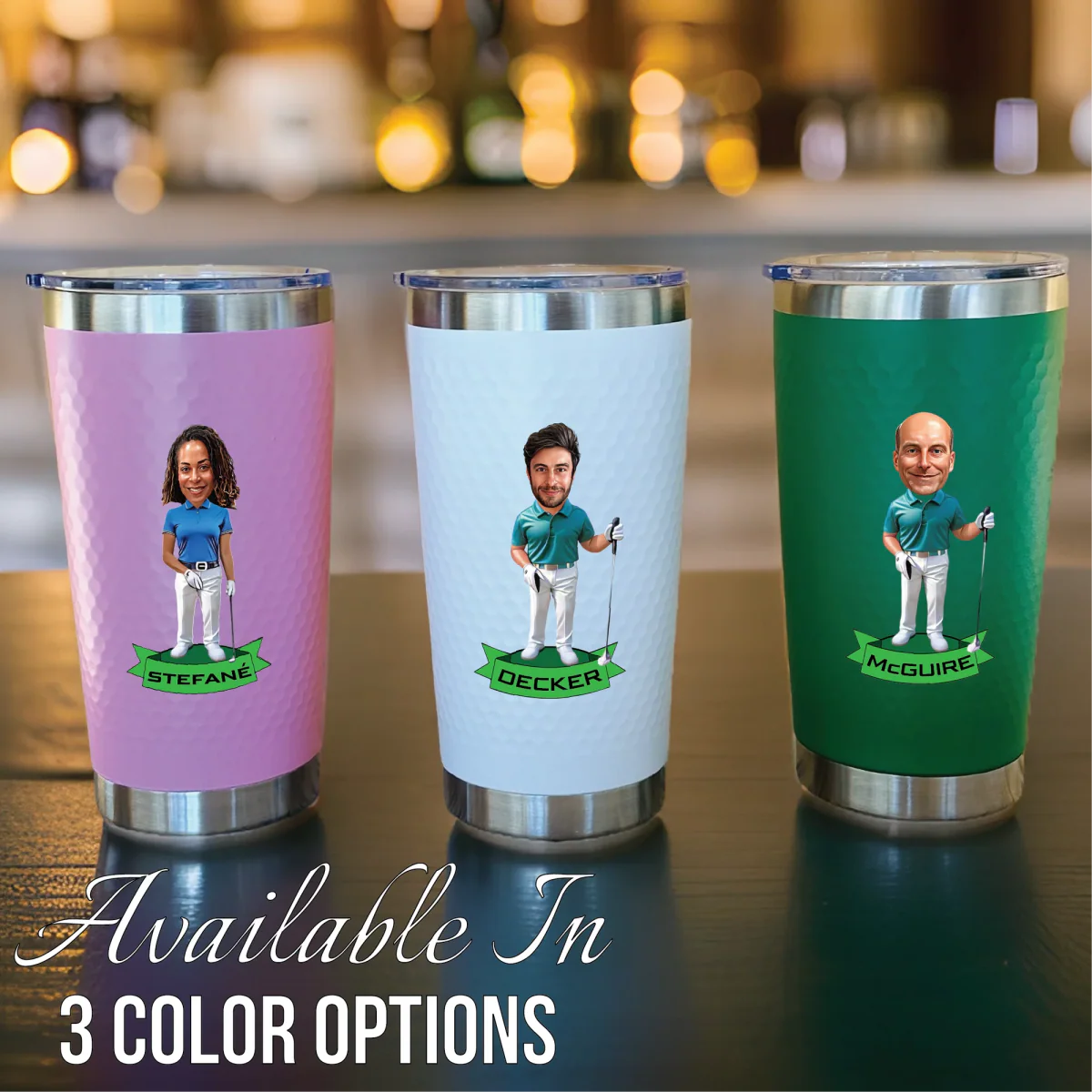 Fairway Fun Golf Tumbler - Image 2
