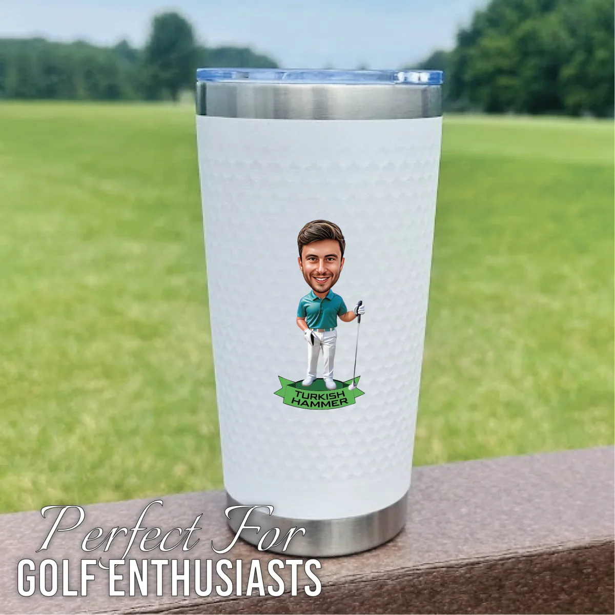 Fairway Fun Golf Tumbler - Image 8