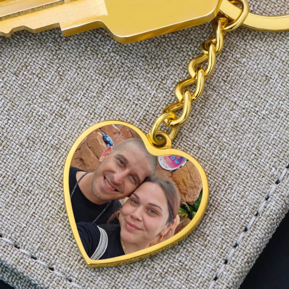 Heartfelt Moments Photo Keychain - Image 5