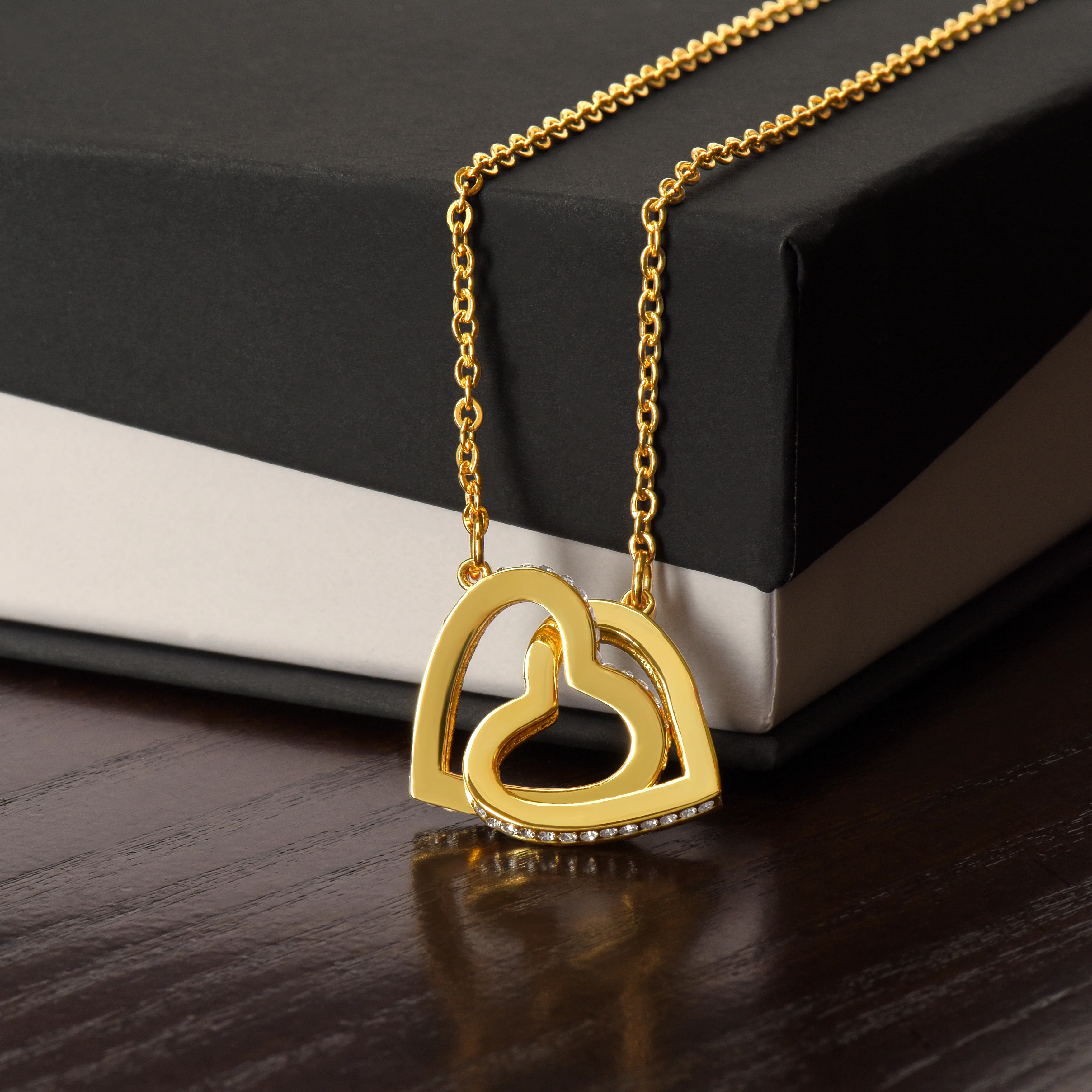 Mom's Love Double Heart Necklace - Image 6