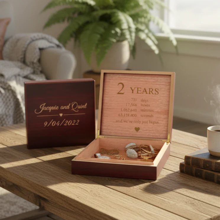 Keepsake Personalized Moment Jewelry Box - Image 6
