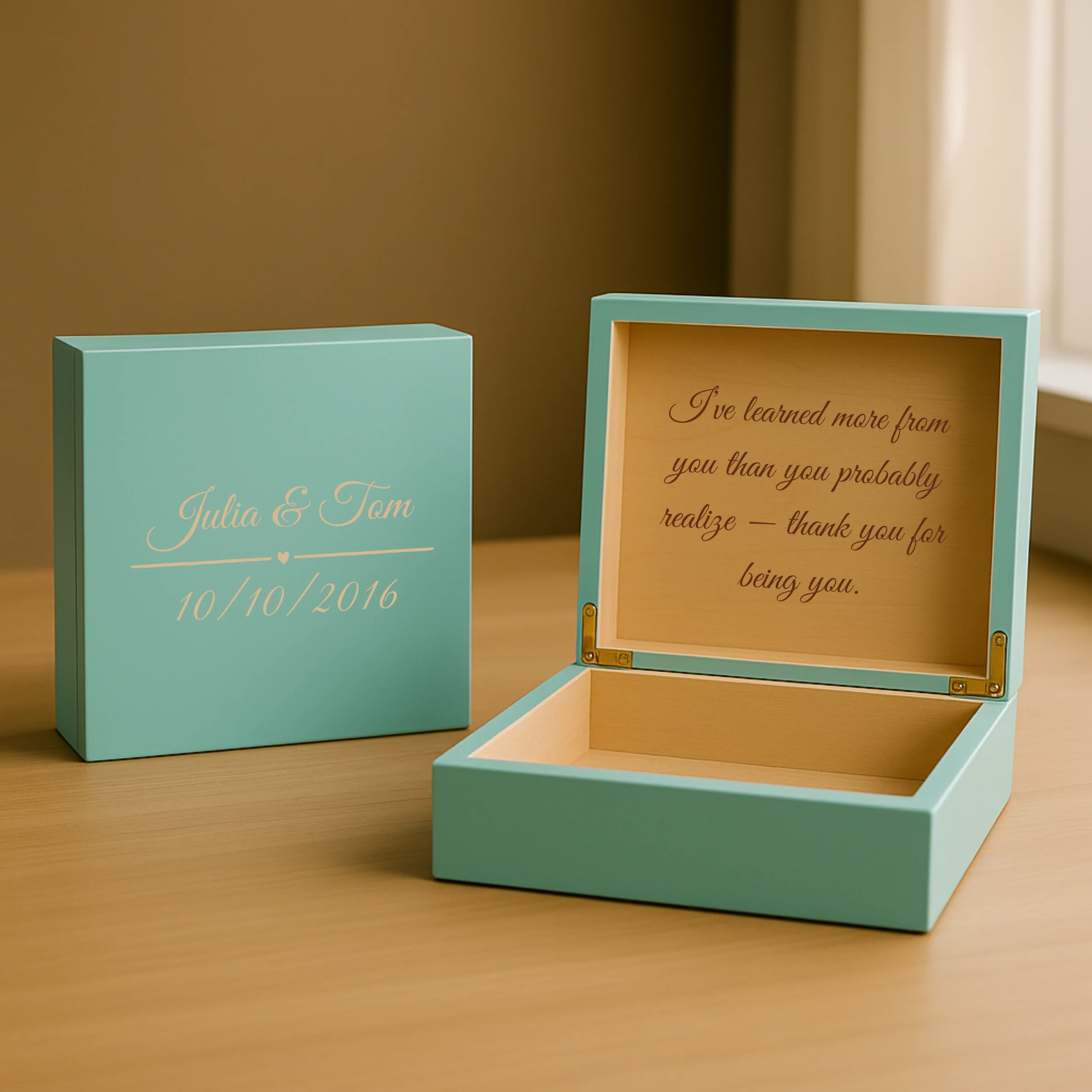 Keepsake Personalized Moment Jewelry Box - Image 8