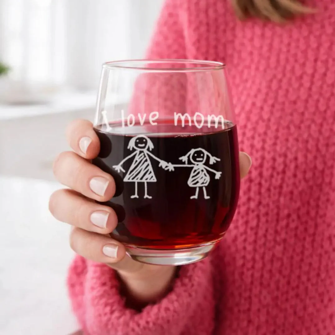 Kids Drawing Engraved Glass - Image 8