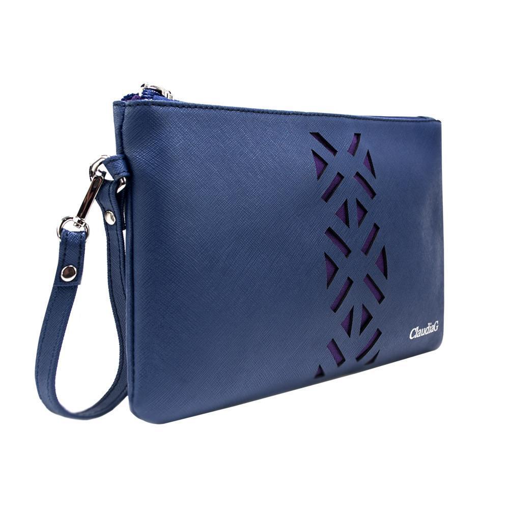 Leather PractiPouch Large - Sapphire - Image 3