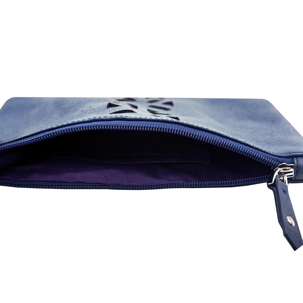 Leather PractiPouch Large - Sapphire - Image 4
