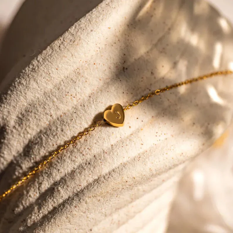 Love Locked in Heart Custom Bracelet - Image 4