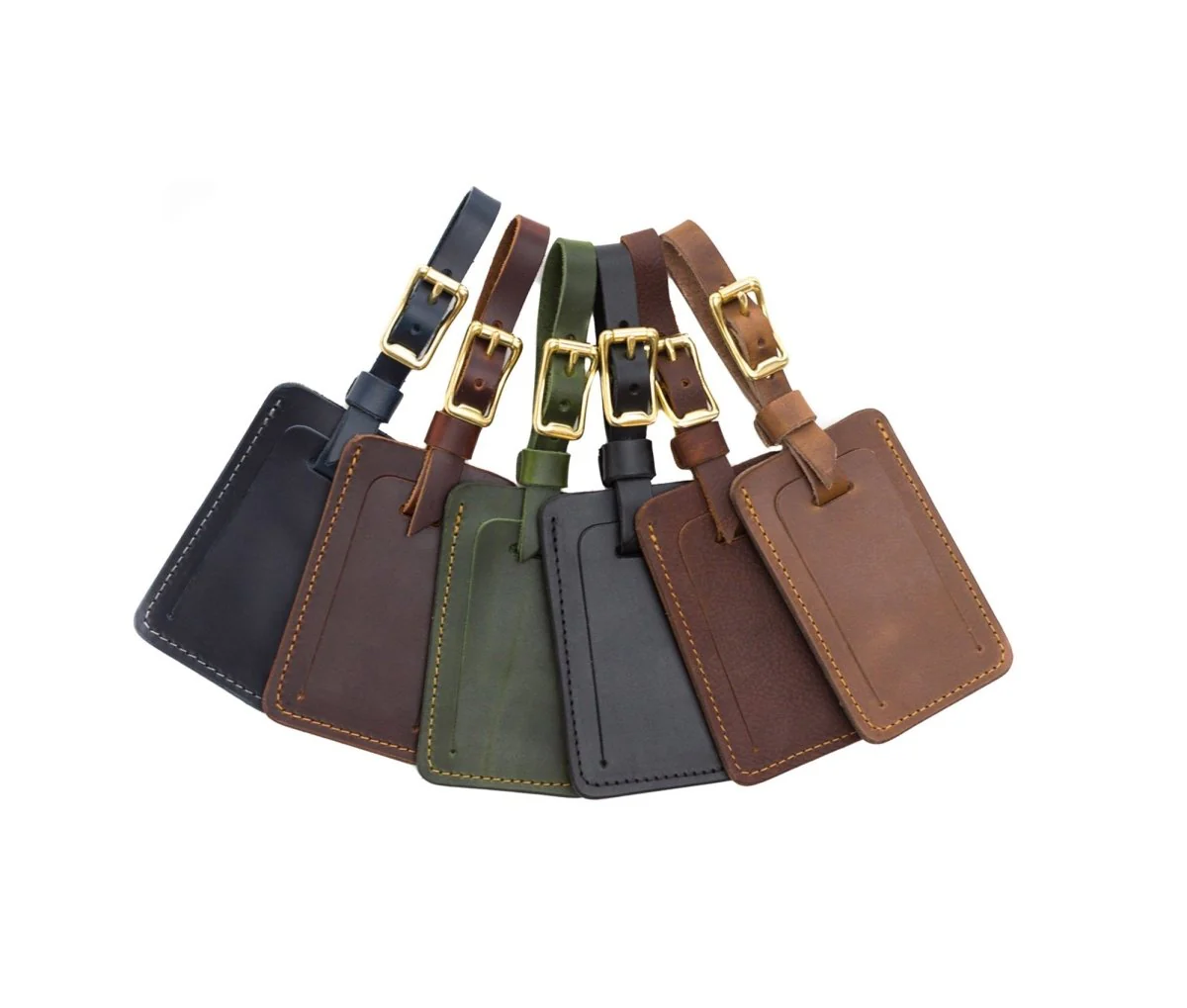 Leather Travel Tag - Image 3