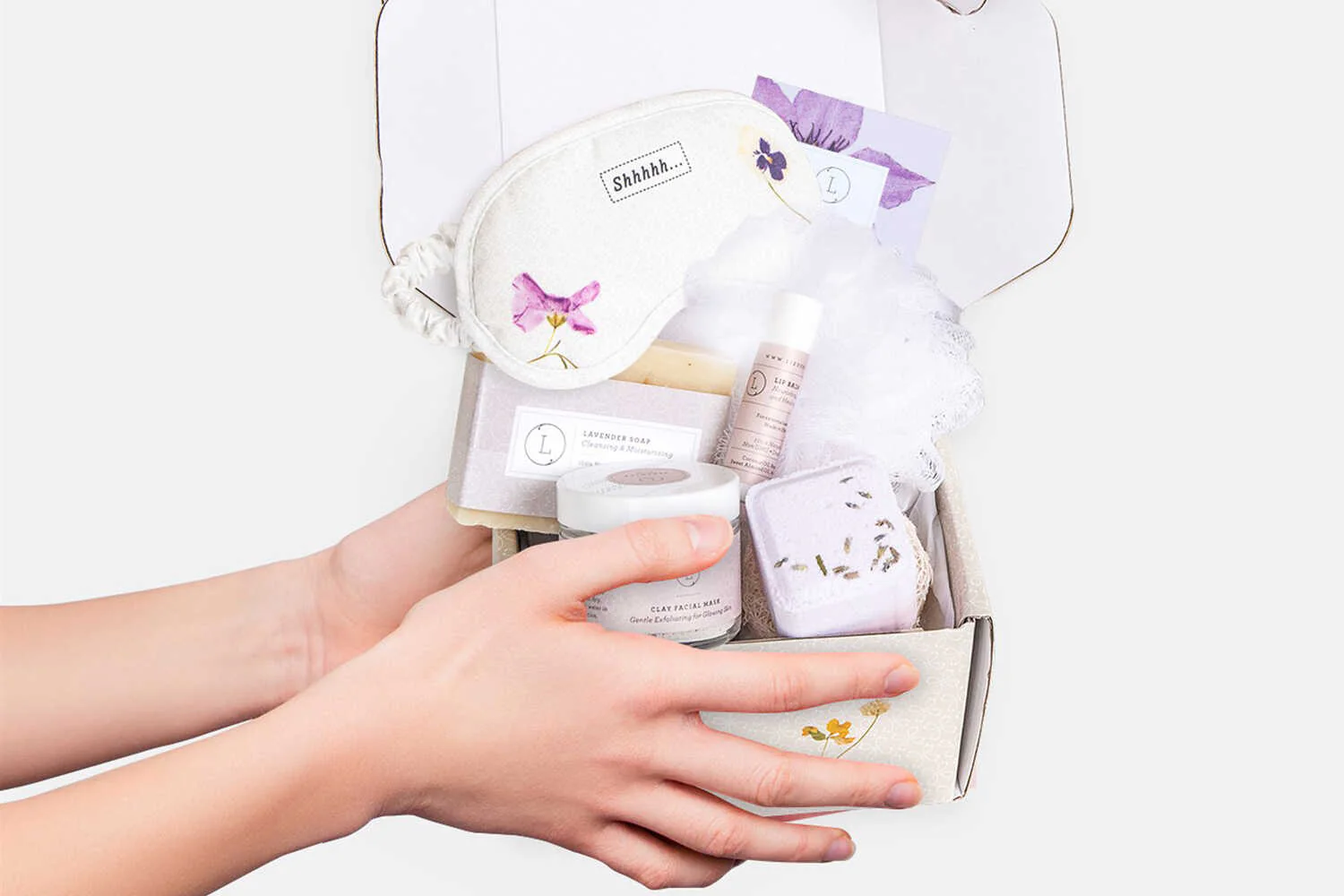 Mini Lavender Spa Gift Box - Image 11