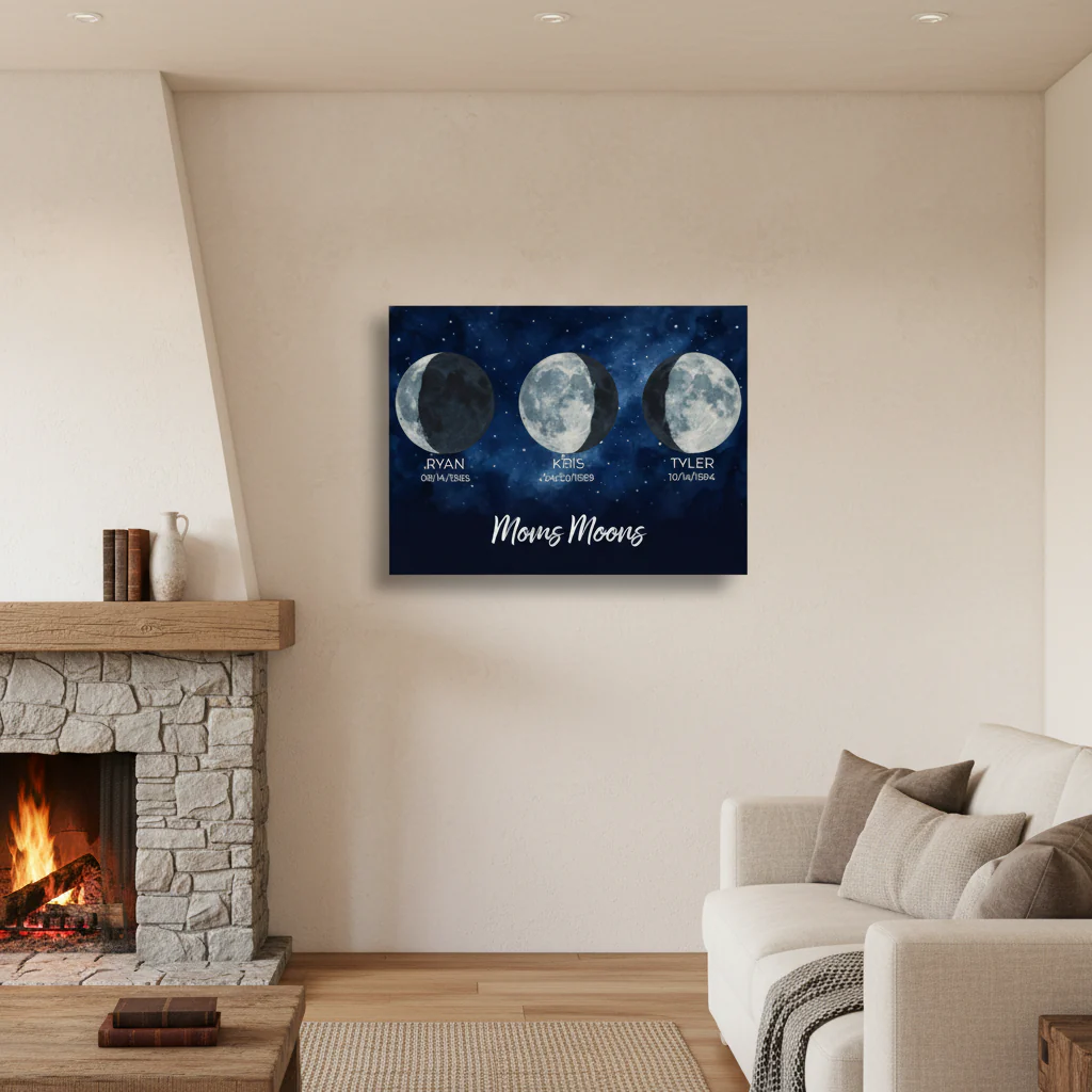 Mom's Night Sky Canvas Art - Image 4