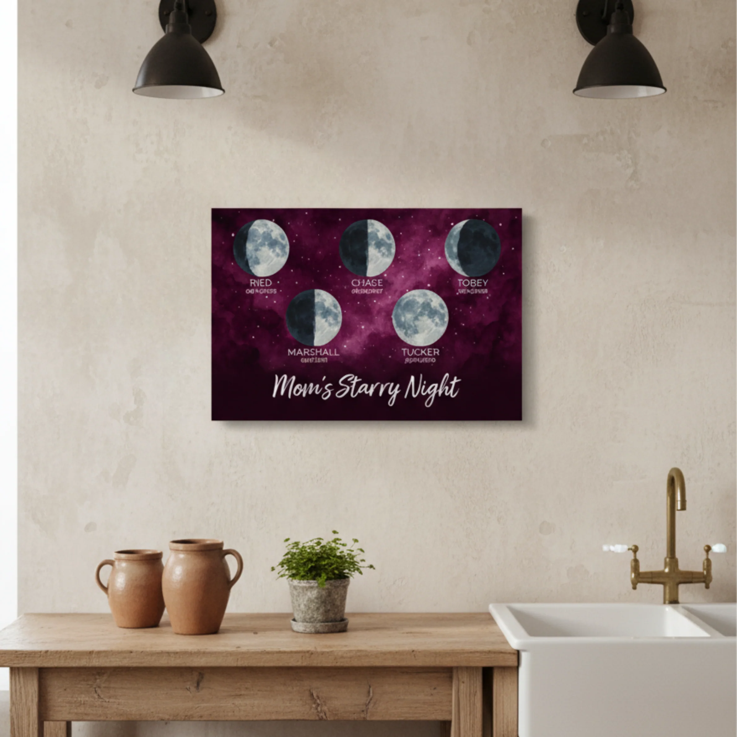Mom's Night Sky Canvas Art - Image 9