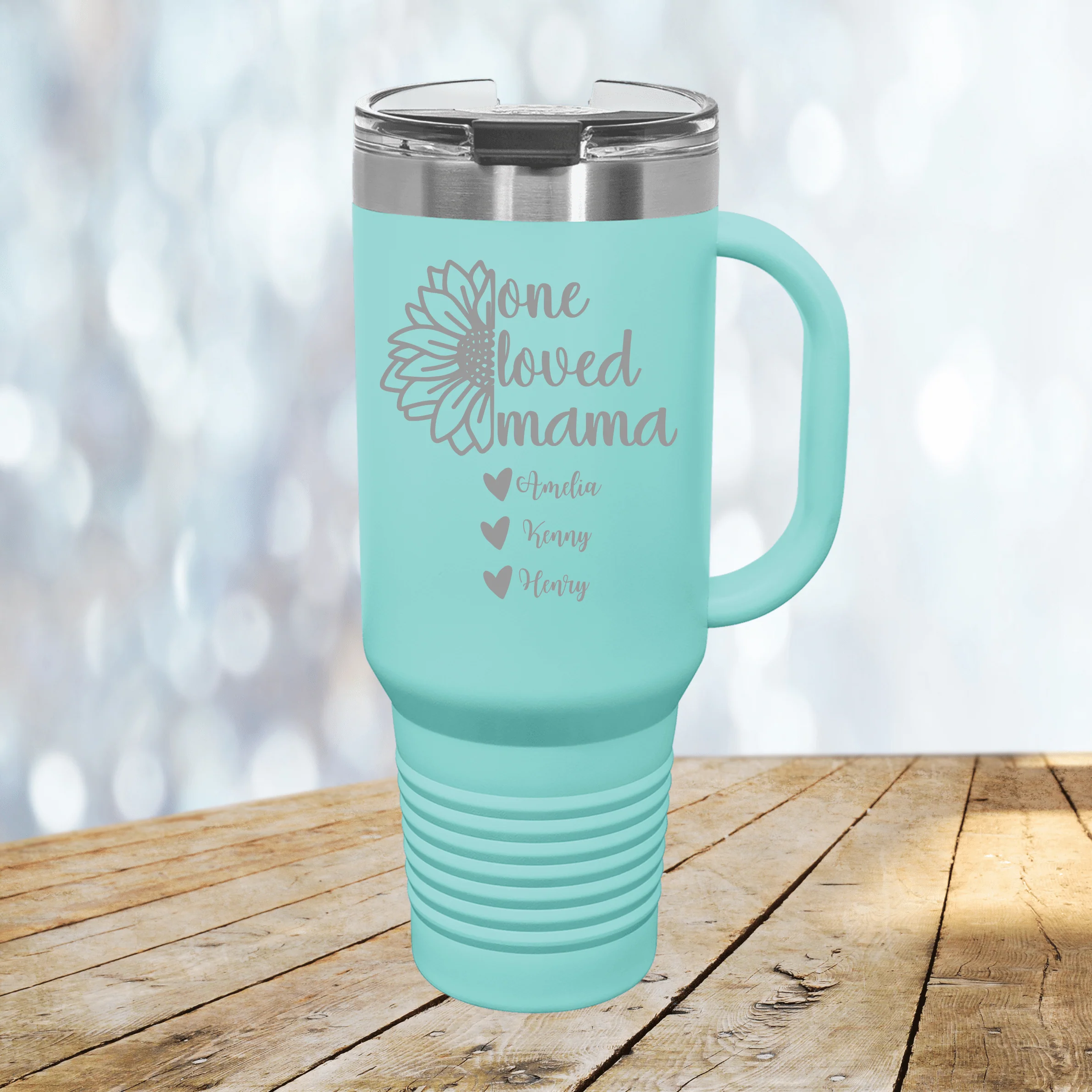 Mom's Treasured Drinkware Tumbler - Image 3
