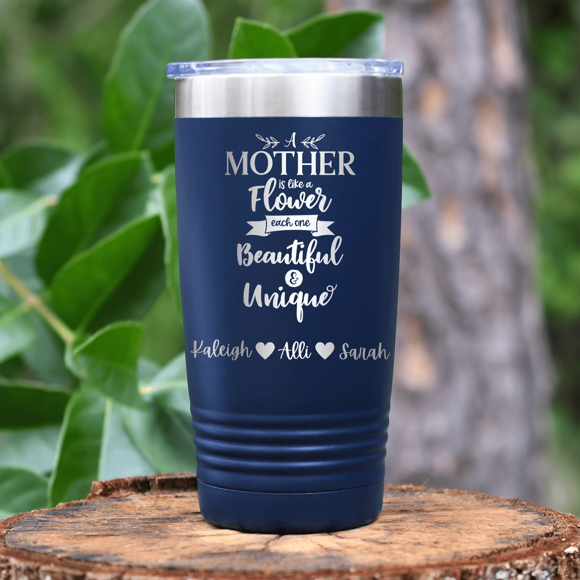 Mothers Are Like Flowers Tumbler - Image 10