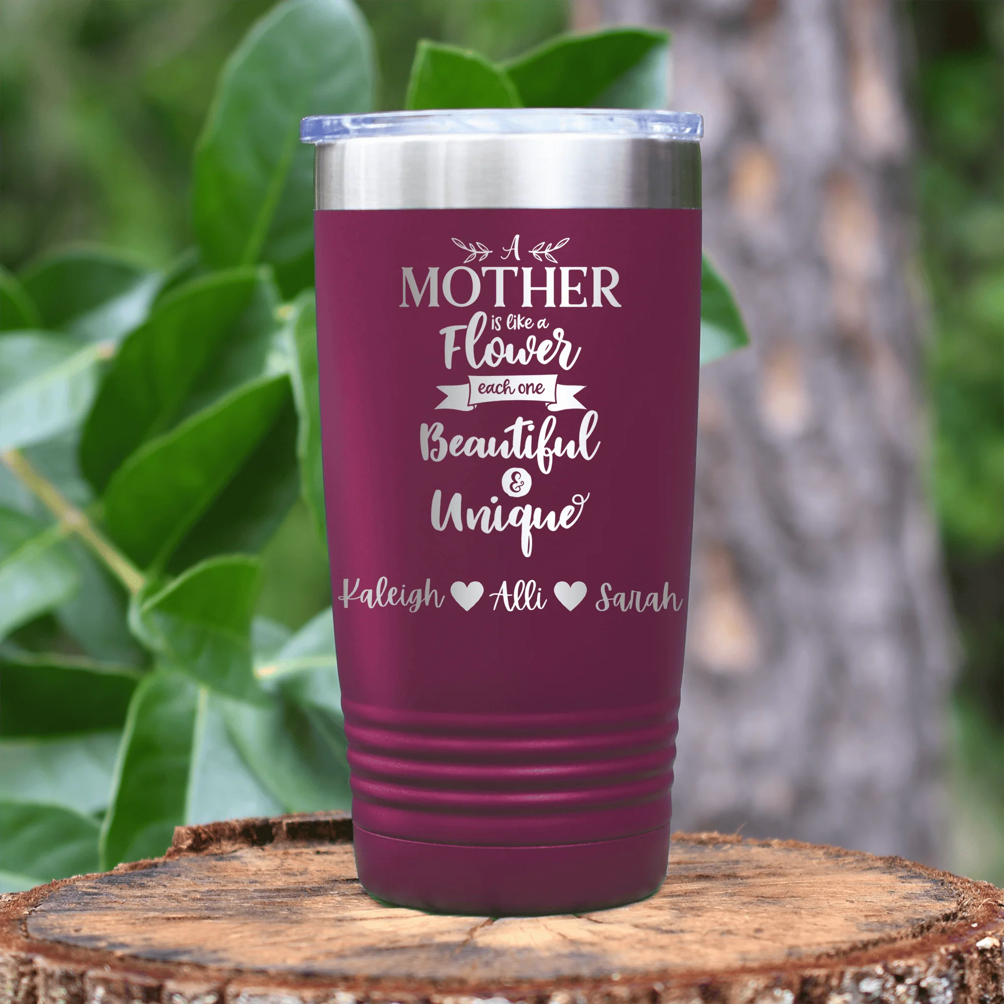 Mothers Are Like Flowers Tumbler - Image 12