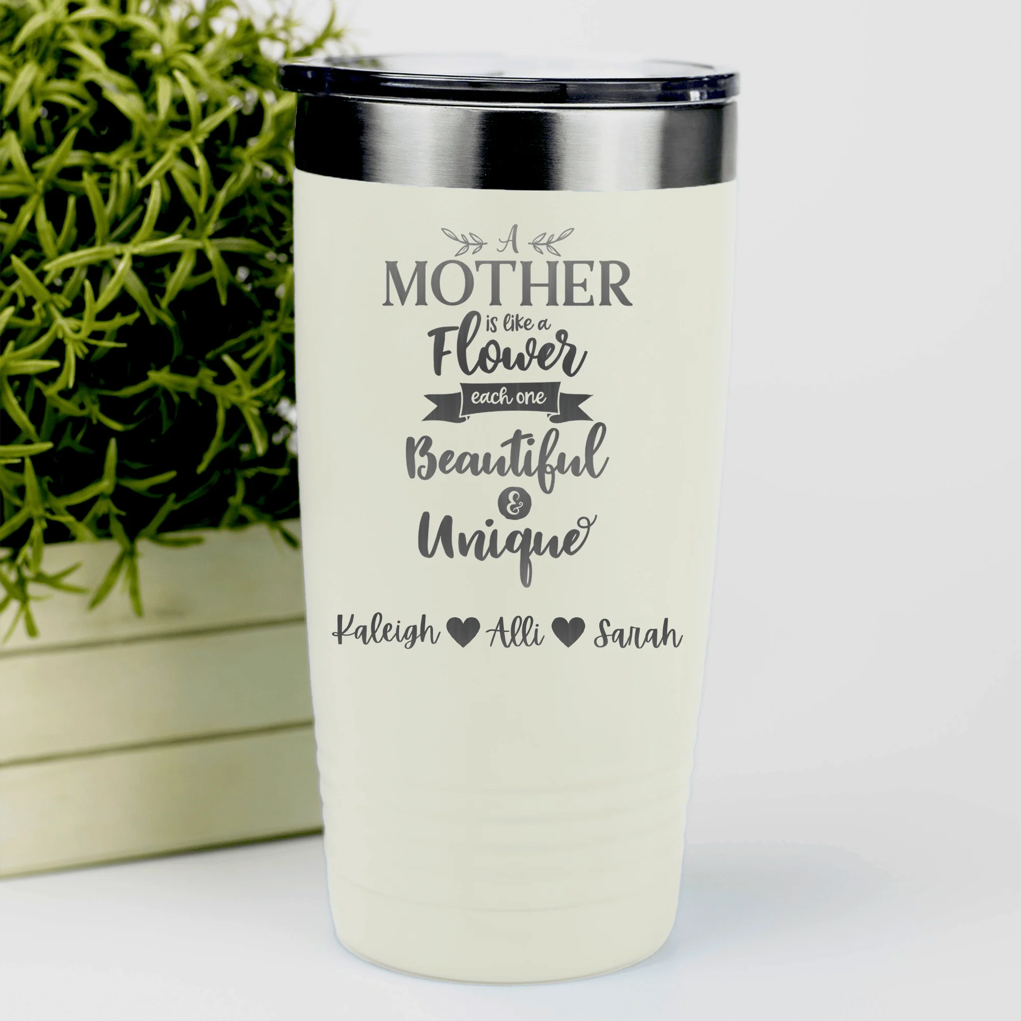 Mothers Are Like Flowers Tumbler - Image 13